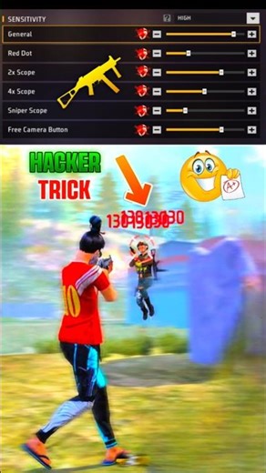 Best Sensitivity in Free Fire 😲 Free Fire Headshot Setting