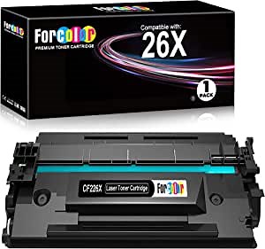 Compatible Toner Cartridge Replacement for Hp 26X CF226X 26A Used with M402n M402dn M402d M402dw M426 M426fdw M426fdn M402 M426dw Printer(1 Black)