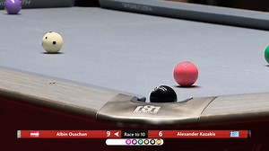 Albin Ouschan's week goes from strength to strength! The Austrian star takes down Alex Kazakis 10-6 to book his place in this evening's quarter finals where he will face either Lee Vann Corteza or David Alcaide.. #HanoiOpenPool 🇻🇳 | Matchroom Pool