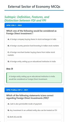 Definition, Features, and Distinction between FDI and FPI