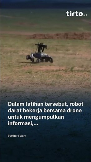 Penggunaan “Serigala Robotik” dalam Latihan Militer Bersama Cina dan Mongolia