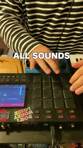 How to play Detroit Techno by Fingerdrum #mpc #fingerdrumming #techno