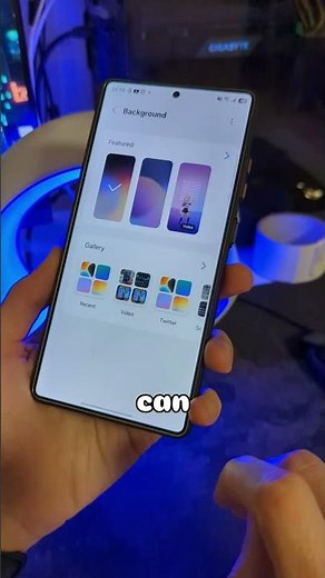 Change your Samsung call background in seconds! 📱#samsung #TechTok #DrFone #FYP #techhacks