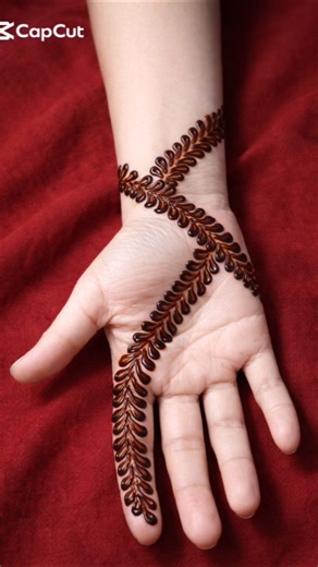 Festival ✨✨Very Simple arabic mehndi design ll party ll Eid ll girls mehndi design 🌸🌸