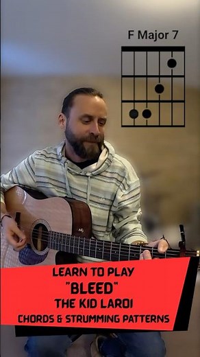 Bleed - The Kid Laroi - Guitar Tutorial #guitar #guitarlesson #musiceducation