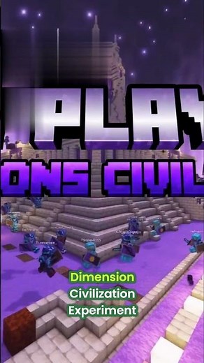 Minecraft Civilization Experiment 1,000 Players Battle!