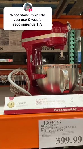 6 Quart Kitchenaid Bowl-Lift Mixer | Baking Essentials