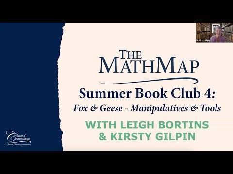 The Math Map | Summer Book Club 4 - Fox & Geese, Manipulatives & Tools