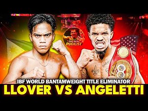 🔴MATINDI TO! KENNETH LLOVER VS MICHAEL ANGELETTI - IBF TITLE! pinoy boxing latest boxing fights 2026