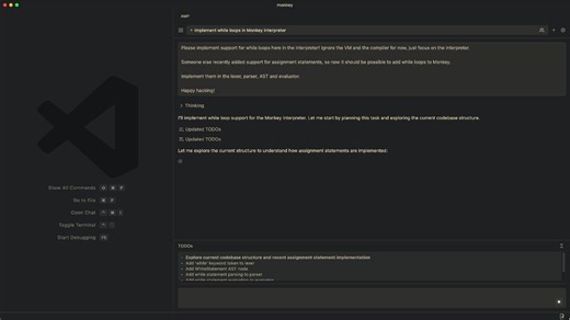 Amp利用 AI 智能体进行自主代码编辑与复杂任务执行的编程辅助工具