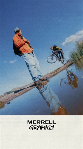 Oops. He slipped. You won’t. ﻿The Gramicci x Merrell collab is here and dedicated to big grip and less slip. ﻿Now exclusively available at Drop Out Store instore and online. | Merrell NZ