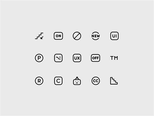 Animation Symbols icons