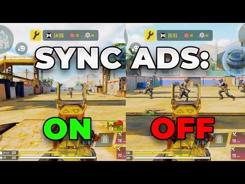 Sync ADS ON vs OFF in CODM Battle Royale 🔥 Best Settings Guide + Tips (TAGALOG)