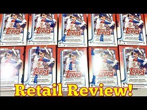 OPENING A BUNCH OF 2025 TOPPS UPDATE BLASTER BOXES! (RETAIL REVIEW)