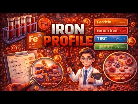 Iron Profile Explained | Serum Iron, Ferritin, TIBC & Transferrin Saturation