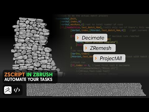 ZSCRIPT in Zbrush | Automate tasks