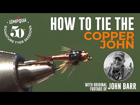 How to tie the Copper John with vintage footage of John Barr