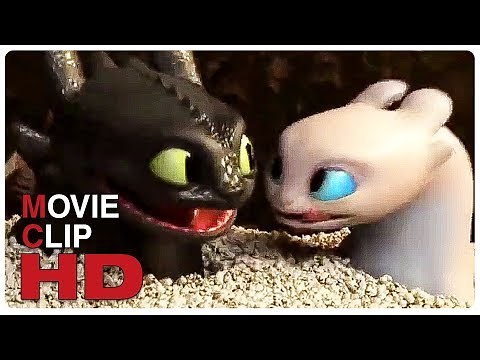 Toothless And Light Fury Date Scene - HOW TO TRAIN YOUR DRAGON 3 (2019) Movie CLIP HD