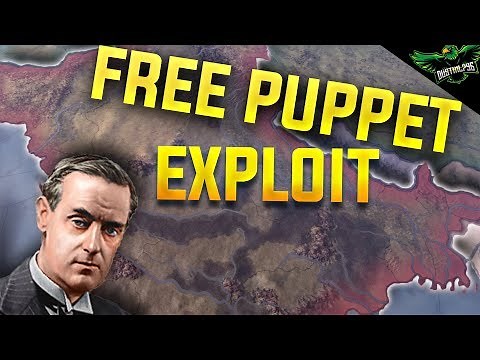 HOI4 Exploit: Free Yourself as a Puppet (Hearts of Iron 4 Man the Guns Exploit)