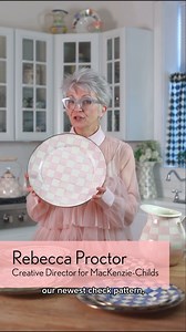 21K views · 268 reactions | MacKenzie-Childs' classic check pattern gets a springtime makeover with their newest collection, Rosy Check! With endless ways to mix and match these soft, peachy pink designs, you're guaranteed to impress your guests when hosting this season! ️Explore the collection & shop your favorites, here! >  https://qvc.co/shopmackenziechildsfb | QVC | Facebook