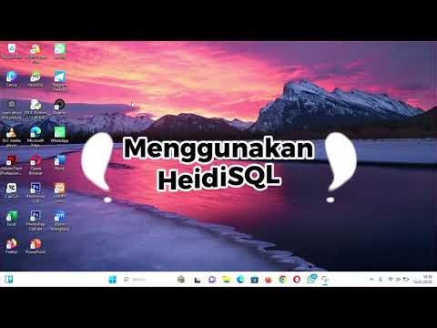PEMBELAJARAN SISTEM BASIS DATA MENGGUNAKAN HEIDISQL