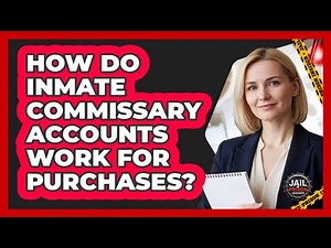 How Do Inmate Commissary Accounts Work For Purchases? - Jail & Prison Insider