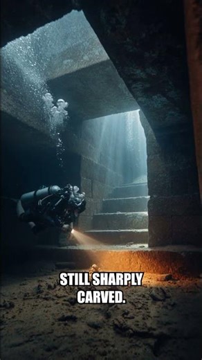 Divers Reveal Secret Chamber Inside Sunken Pyramid