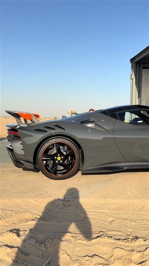 فراري SF90: تجربة قيادة مدهشة في الإمارات