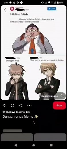 Scrolling through Pinterest until I find Monokuma