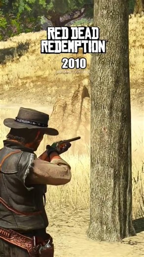 Can Trees React to Bullets in Red Dead Games? (Revolver to RDR2) #rdr #rdr1 #rdr2 #gaming
