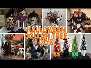 99+ DIY Dollar Tree Halloween Decoration Ideas 2025 | Cute & Spooky Inside Decor Ideas