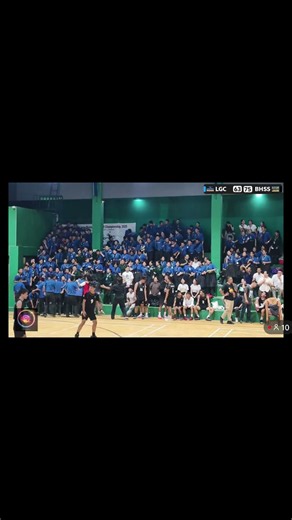 BHSS Fans, Tuipui Fâwn at Pee Cee YouTube LIVE of Post matric Basketball Tournament