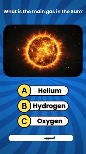 General Knowledge Quiz | What is the main Gas in the sun #shorts #generalknowledge #quiz