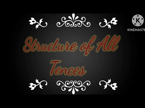 Structure of 12tenses in English