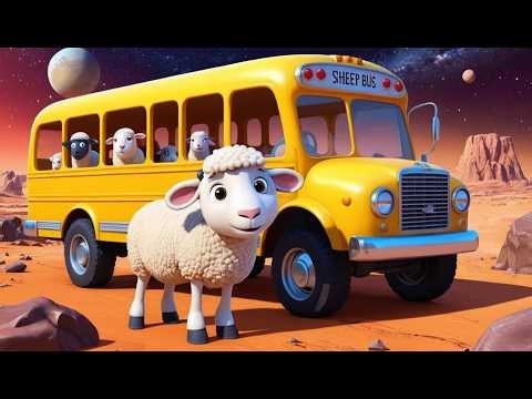 Teacher Sheep’s School Bus to Mars | Funny and Fun Kids Nursery Rhyme Animation