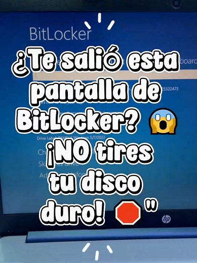 Cómo Resolver la Pantalla de BitLocker en tu Laptop