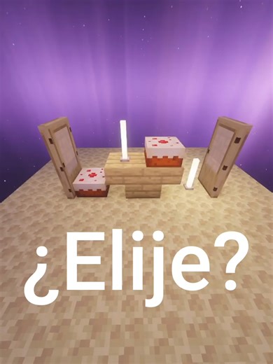 ¿Cuál eliges en Minecraft? Memes divertidos