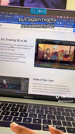 Check out the description: YES. They are available for Mac and PC. I will be making these fun little videos because being an artist is hard when you dont know where to start. Definitely share it around and good luck on your journey. #animation #animationtips #blender #opentoonz #opentoonzanimation #myheroacademia #theowlhouse #eda #deku #izukumidoriya #towardsgalaxysend #animationsoftware #artistsoftiktok