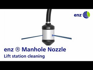 Manhole nozzle - Cleaning lift stations