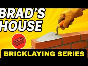 Day 9/10 Building A House From Scratch - BRICKWORK