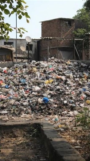 From Trash Mountain to Beautiful Community Park | Incredible Cleanup Transformation 🌍 #shorts