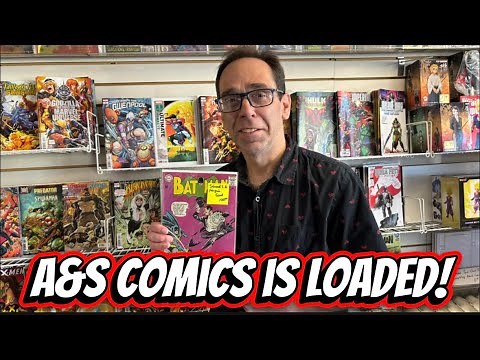 Inside A&S Comics North Bergen NJ | Comic Shop Tour + Huge Haul!