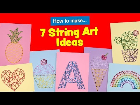7 String Art Ideas For Kids | Baker Ross