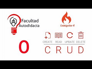 CRUD Codeigniter 4 | Introducción. Cap 0