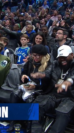 Raekwon in the house for Grizzlies vs. Mavericks! 🏡 | NBA