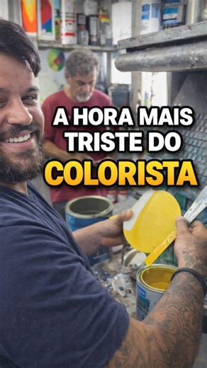 a tinta vem TOTALMENTE diferente…