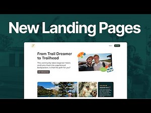 Create Stunning Landing Pages in Minutes with Mighty Networks