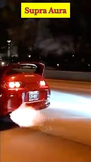 Supra aura 😈 exhaust sound #shots #ytshorts #supra