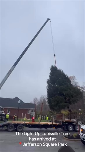 The Light Up Louisville Tree has arrived! Join Mayor Craig Greenberg & Louisville Metro Government for Light Up Louisville on Saturday, December 6th at Jefferson Square Park from 3:00pm until 9:00pm! We can’t wait to kick off the most magical time of the year with you right here in Downtown Louisville! 📍🎄✨ | Around Louisville