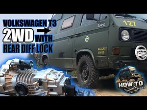 HOW TO TURN A 2WD VW T3 VANAGON INTO A OFFROAD BEAST WITH REAR LOCKER - 2026 WILDERNESS PATROL